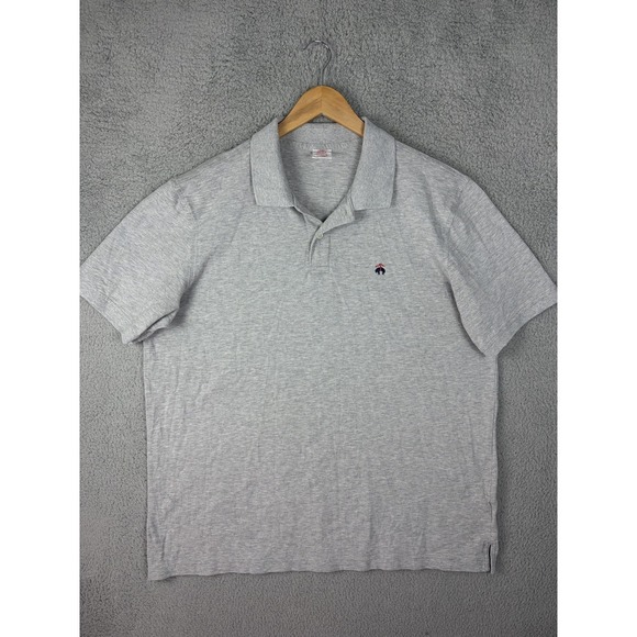 Brooks Brothers Other - Brooks Brothers Polo Shirt Mens XL Gray Performance Supima Cotton Stretch Logo